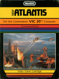 Atlantis Vic-20  box art